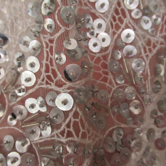 Amazing see through lace and sequined jacket - Picture 3 of 4